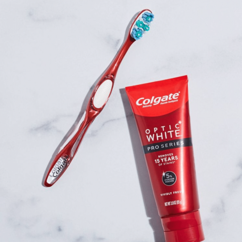Colgate OPTIC WHITE 2本セット★NATURAL ENZYME