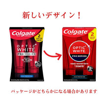 画像をギャラリービューアに読み込む, Colgate PRO 過酸化水素5% ホワイトニング歯磨き粉 2本セット
