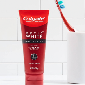 Colgate PRO 過酸化水素5% ホワイトニング歯磨き粉 2本セット